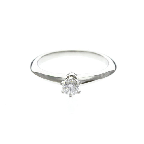 49 Tiffany & Co. Tiffany Setting - Prsten Solitér z Platina a diamantem 58 Facettes w3gnsl0k95