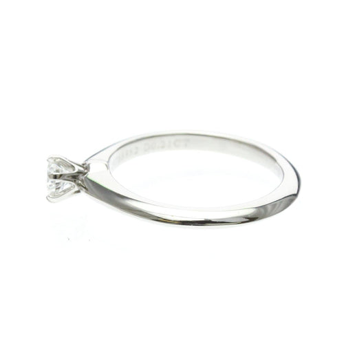 49 Tiffany & Co. Tiffany Setting - Prsten Solitér z Platina a diamantem 58 Facettes w3gnsl0k95