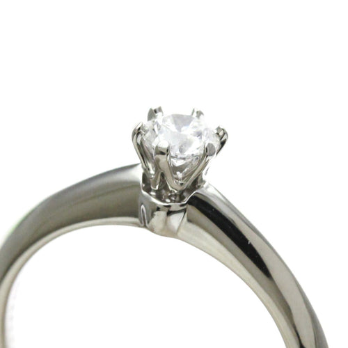 49 Tiffany & Co. Tiffany Setting - Prsten Solitér z Platina a diamantem 58 Facettes w3gnsl0k95