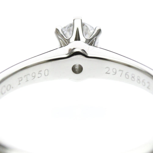 49 Tiffany & Co. Tiffany Setting - Prsten Solitér z Platina a diamantem 58 Facettes w3gnsl0k95