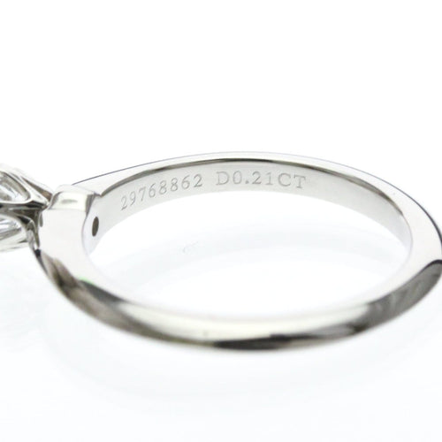 49 Tiffany & Co. Tiffany Setting - Prsten Solitér z Platina a diamantem 58 Facettes w3gnsl0k95