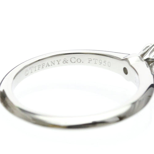 49 Tiffany & Co. Tiffany Setting - Prsten Solitér z Platina a diamantem 58 Facettes w3gnsl0k95