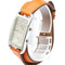 Hermès Cape Cod - Ocelové a kožené hodinky Dual Time 58 Facettes n4tqqyuqnr