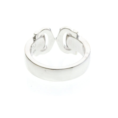 53 Cartier 2C - Ring aus 18K Weißgold 58 Facettes fps5b034nl