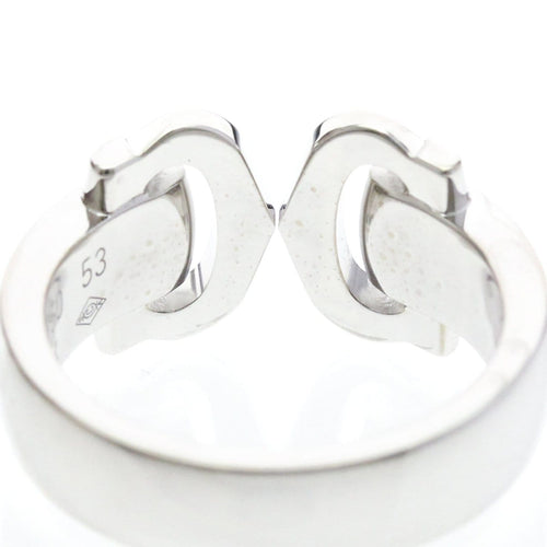 53 Cartier 2C - Ring aus 18K Weißgold 58 Facettes fps5b034nl