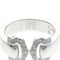 53 Cartier 2C - Ring aus 18K Weißgold 58 Facettes fps5b034nl