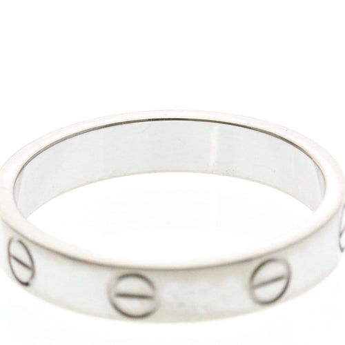 54 Cartier Love - Pierścionek z białego złota 18K 58 Facettes u8lpeue0l9