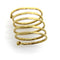 Bague 54 Gurhan Rain - Bague spirale en or 22K et diamants 58 Facettes 11190