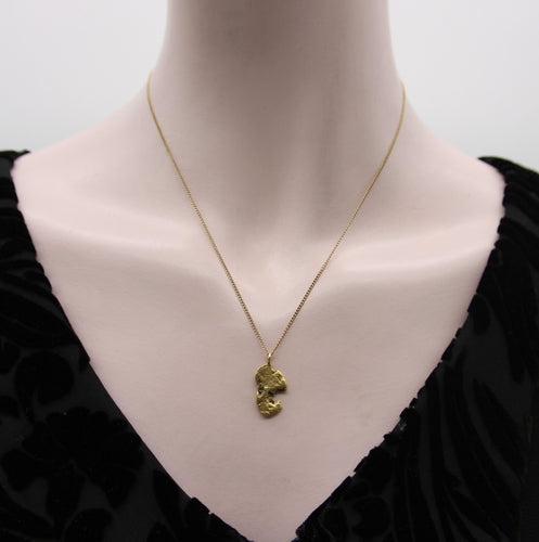 Pendentif Pendentif nugget vintage en or 22K 58 Facettes 11192