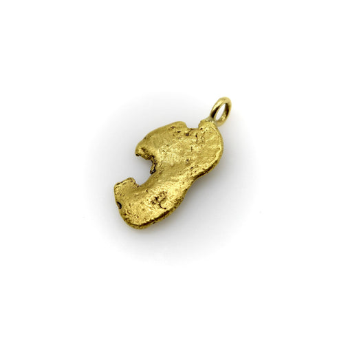 Pendentif Pendentif nugget vintage en or 22K 58 Facettes 11192