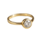 Bague 58 Bague solitaire en or jaune 585 et diamant 58 Facettes HJ062615