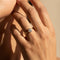 Bague 58 Bague solitaire en or jaune 585 et diamant 58 Facettes HJ062615