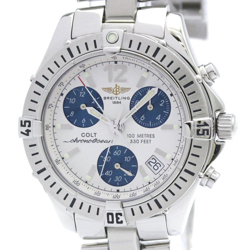 Montre Breitling Colt - Montre chronographe quartz en acier inoxydable 58 Facettes q3yp6wjxiu