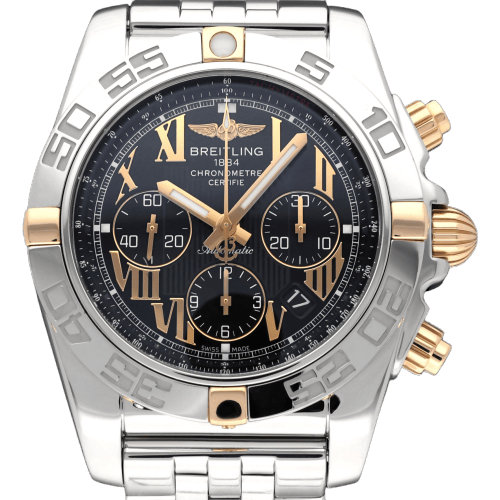 Montre Breitling Chronomat - Montre 44 mm en or rose et acier 58 Facettes BTL/CHM/161