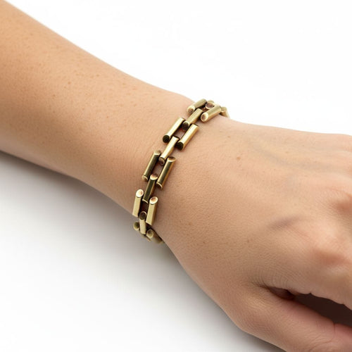 Bracelet Tiffany & Co. - Bracelet Tank en or 14K 58 Facettes 11195