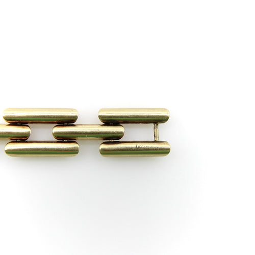 Bracelet Tiffany & Co. - Bracelet Tank en or 14K 58 Facettes 11195