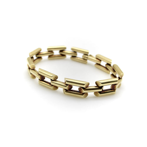 Bracelet Tiffany & Co. - Bracelet Tank en or 14K 58 Facettes 11195