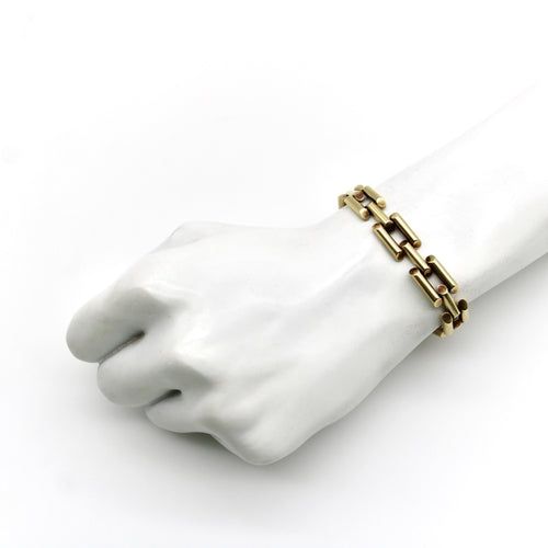 Bracelet Tiffany & Co. - Bracelet Tank en or 14K 58 Facettes 11195