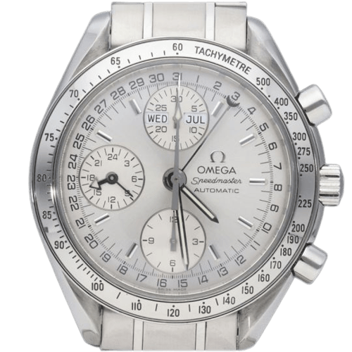 Omega Speedmaster - Montre Day-Date Chronograph en acier 58 Facettes MT47300