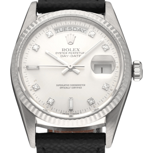 Montre Rolex - Montre Day-Date 18039G en or blanc 58 Facettes ROL/DDT/021