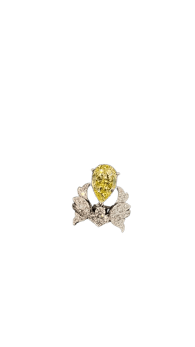 53 Chaumet Joséphine - Bague avec diamant jaune 3,06 ct 58 Facettes jnci148