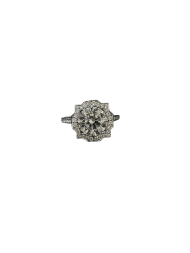 48 Harry Winston Belle - Bague diamant 2,01 ct 58 Facettes jnci150