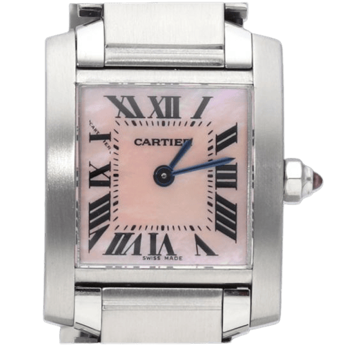 Cartier Tank Française - Montre en acier 58 Facettes MT45681
