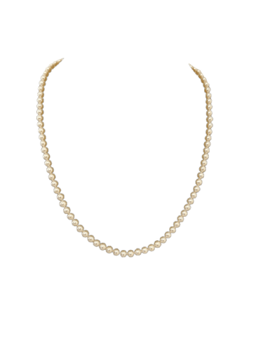 Collier choker en or jaune 18K et perles de culture 58 Facettes 952