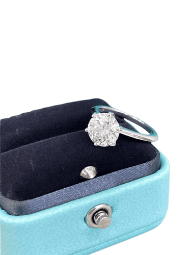 Tiffany - Diamantring 2,25 ct 