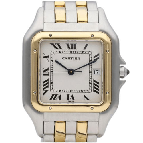 Cartier Panthère GM - Montre en or jaune et acier 58 Facettes MT47906
