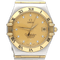Omega Constellation - Montre en or jaune, acier et diamants 58 Facettes MT47970