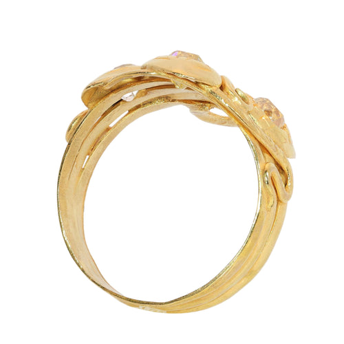 26065-0149.p08_Anello triplo vittoriano Snake con diamanti taglio old mine in oro-en.jpg