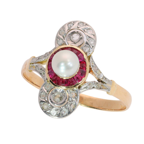 26106-0425.p04_Belle Époque ad Art Déco Anello con Perla, Rubino e Diamante, circa 1920-en.jpg