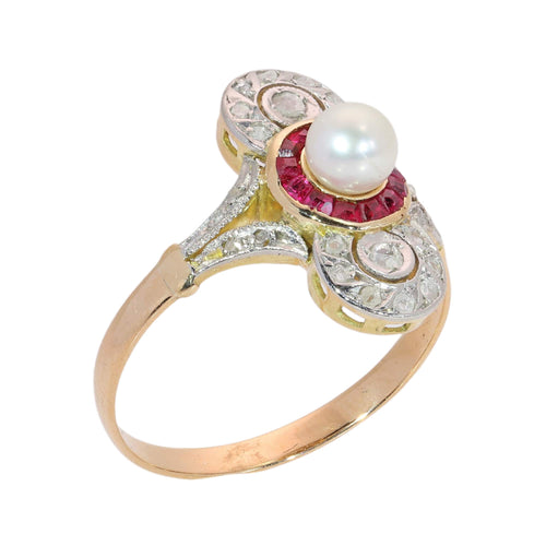 26106-0425.p09_Belle Époque ad Art Déco Anello con Perla, Rubino e Diamante, circa 1920-en.jpg
