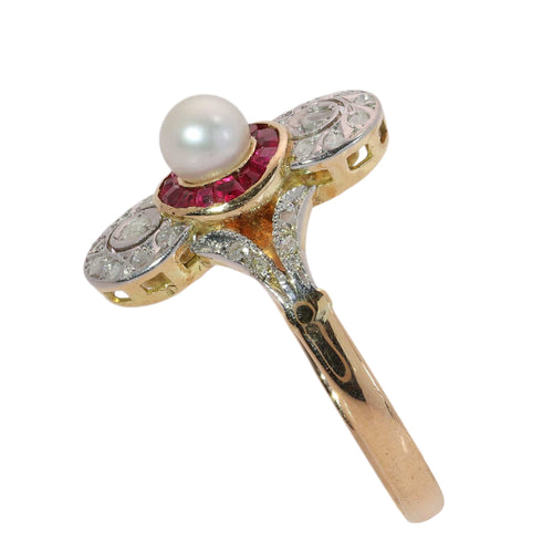 26106-0425.p06_Belle Époque ad Art Déco Anello con Perla, Rubino e Diamante, circa 1920-en.jpg
