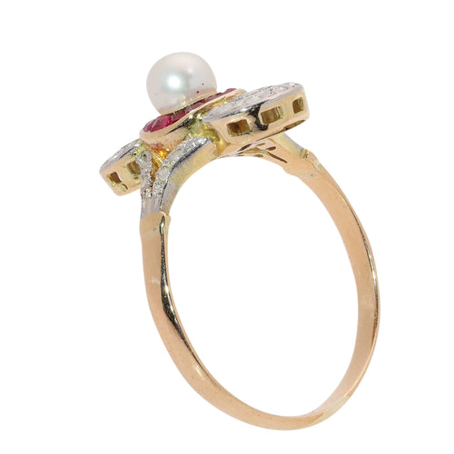26106-0425.p07_Belle Époque ad Art Déco Anello con Perla, Rubino e Diamante, circa 1920-en.jpg