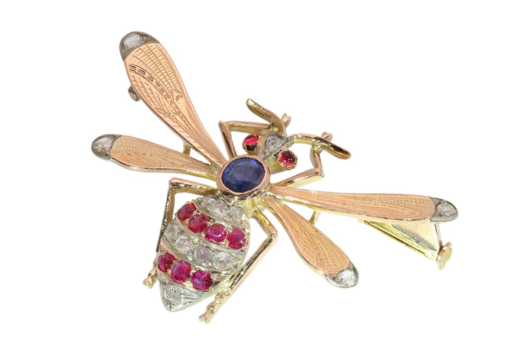 26182-0183.p02_Eine schelmische viktorianische Bienen- oder Fliegenbrosche für das Revers, um 1890-de.jpg