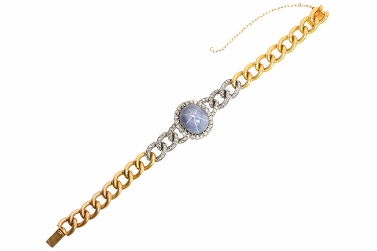 26211-0077.p06_French Victorian 18K Gold  Silver  Star Sapphire and Diamond Bracelet by L on Gariod  circa 1880-en.jpg