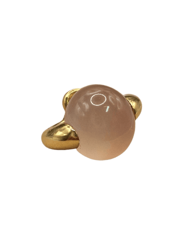 Pomellato Luna - Pendentif en or jaune et quartz rose 58 Facettes CV-110