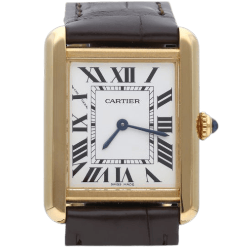 Cartier Tank Solo - Montre en or jaune et acier 58 Facettes MT47664