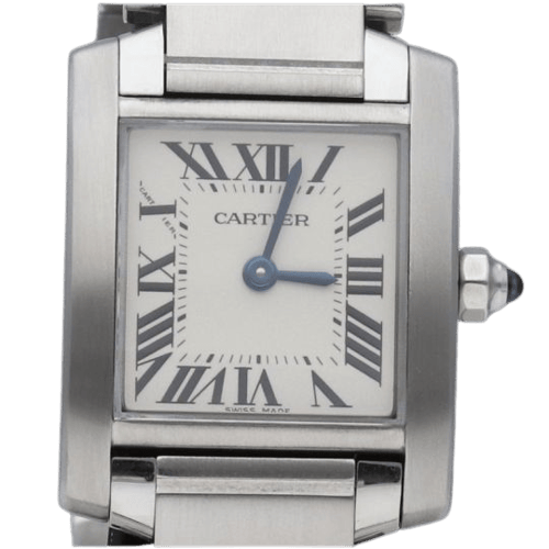 Cartier Tank Française - Montre en acier 58 Facettes MT47645