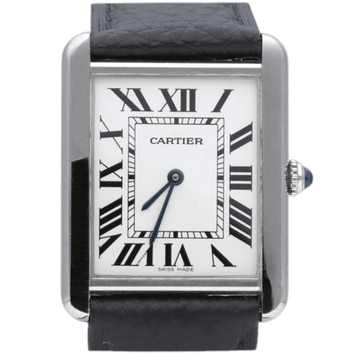 Cartier Tank Solo - Montre quartz 27 x 34 mm 58 Facettes MT47670