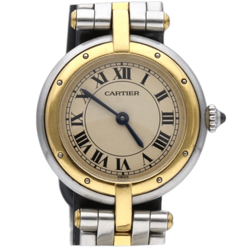 Cartier Panthère - Montre en or jaune et acier 58 Facettes MT47809