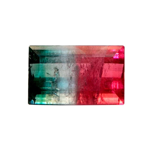 Tourmaline trichroïque 58 Facettes P77