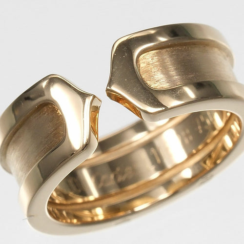 Bague 47 Cartier 2C - Bague en or jaune 18K 58 Facettes isz3klp7dj