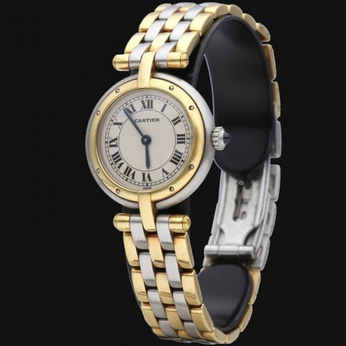 Montre Cartier Panthère PM - Montre en or jaune et acier 58 Facettes MT47907