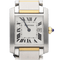 Cartier Tank Française - Montre en or jaune et acier 58 Facettes MT47947