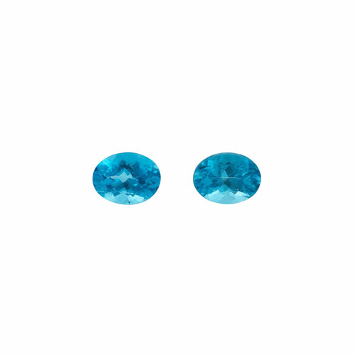 Paire d’apatites 3,10 carats 58 Facettes P308