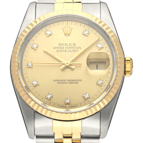 Montre Rolex Datejust - Montre 16233G en or et acier 58 Facettes ROL/DJ1/1534