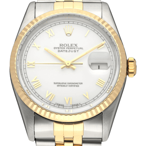 Montre Rolex Datejust - Montre 16233 en or et acier 58 Facettes ROL/DJ1/1542